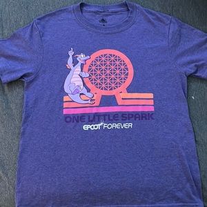 Disney Figment Epcot Epcot Forever “One Little Spark” Graphic Tee Size M